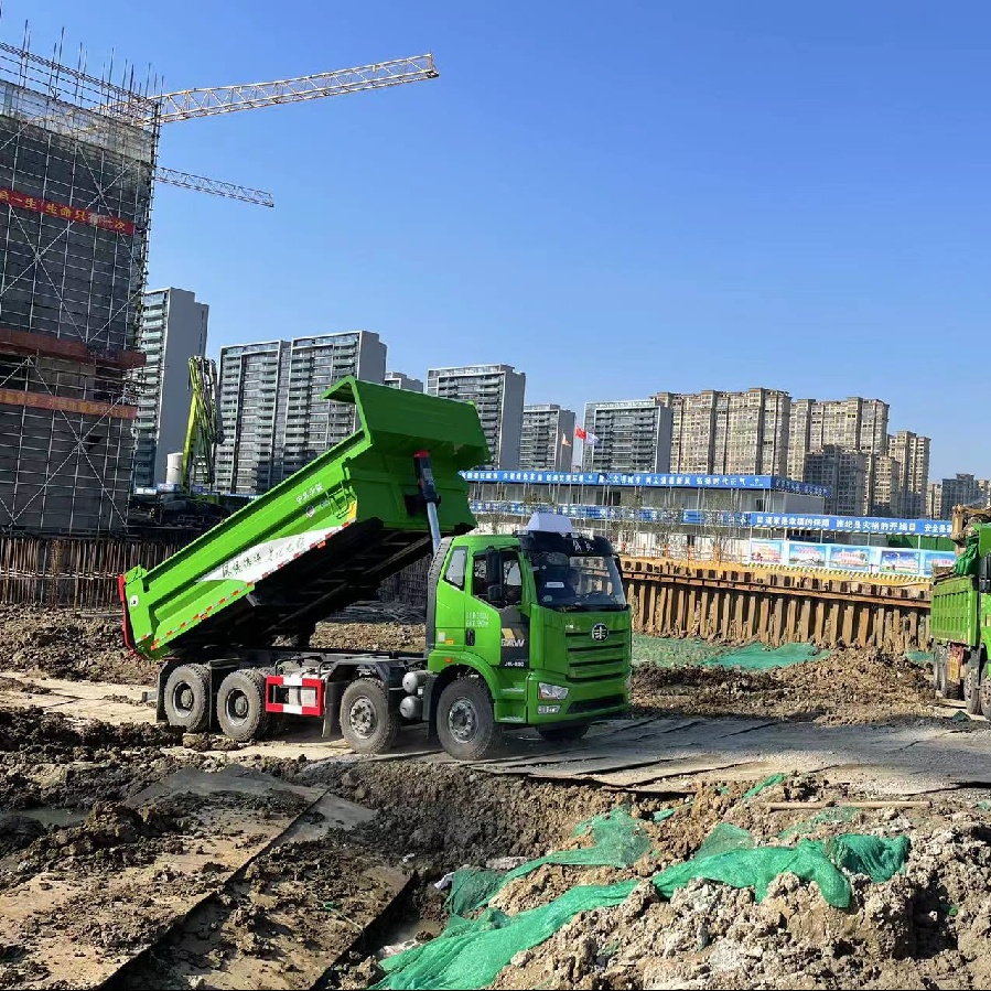 最新型轻量化自卸车,满载友情的温情运输先锋