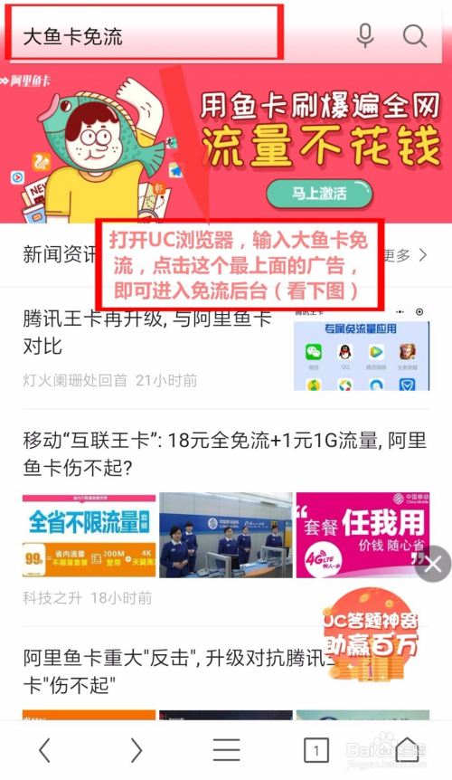 大鱼卡最新免流应用畅享无限世界！