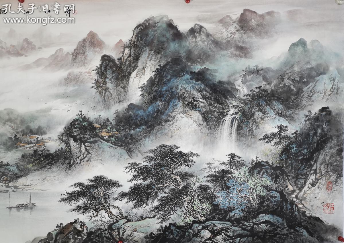 揭秘李长田山水画价格,艺术珍品价值深度探索