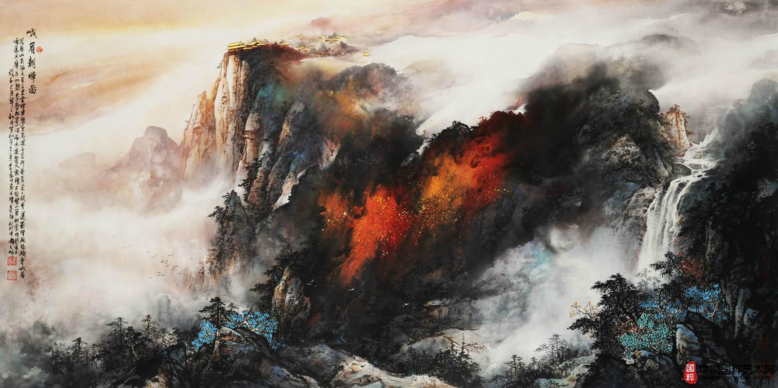 揭秘李长田山水画价格,艺术珍品价值深度探索