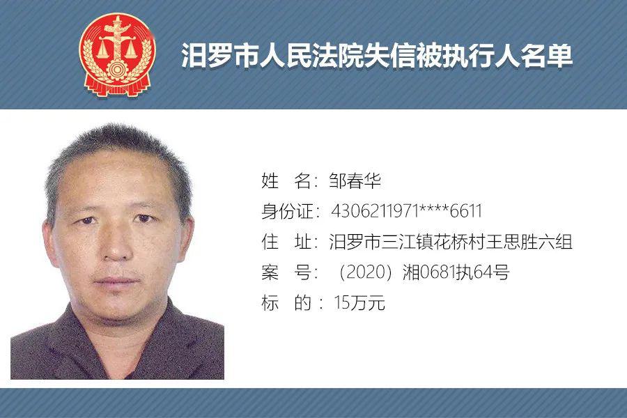 汨罗最新失信被执行人名单详解,步骤指南与曝光名单